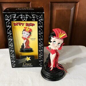 2007 Betty Boop Show Girl Figurine By NJ Croce Collection in box